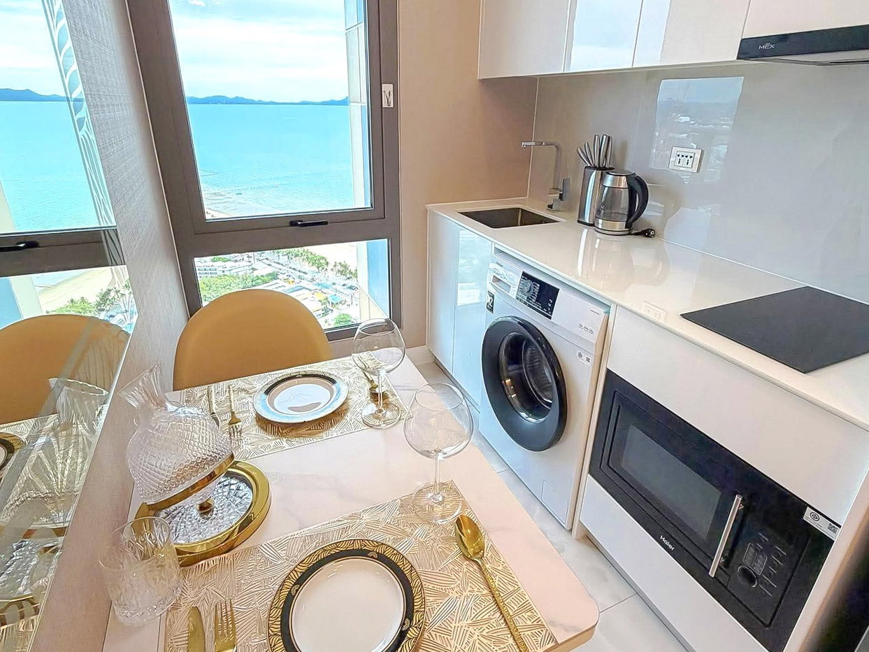 รูป Copacabana Beach Jomtien Condo for Rent 1Bedroom Sea View - รูปที่ 4/8