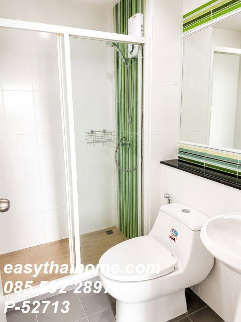 รูป P-52713 (ให้เช่าคอนโดใกล้ BTS ปุณณวิถี) รีเจ้นท์ ออคิด สุขุมวิท 101 ห้อง 1นอน1น้ำ ชั้น12 วิวเมือง Line: @easythaihome 085-592-2897 - รูปที่ 3/9