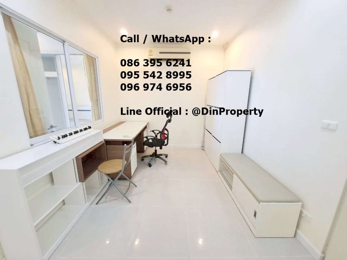 รูป  ให้เช่า คิวเฮ้าส์ กรุงธนบุรี  1 ห้องนอน BTS กรุงธนบุรี ใกล้  ICONSIAM , เจริญนคร ,Line ID  @DinProperty - รูปที่ 5/6