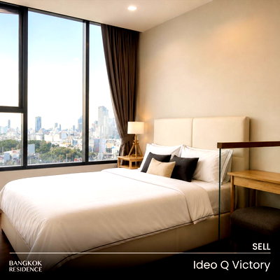 Condos for sale : 🌆Condo for Sale Ideo Q Victory Beautiful 35 Sq.m. Unit Near BTS Victory Monument 