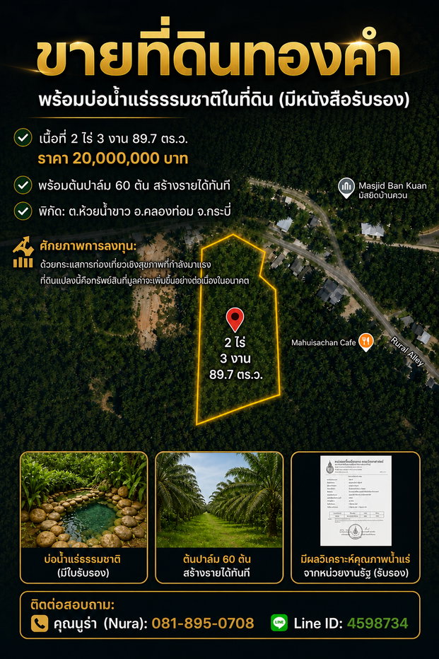 picture Rare Land Opportunity with Natural Mineral Spring (Certified)  - 2/6