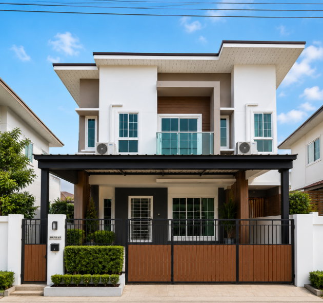 รูป ให้เช่าบ้านเดี่ยว ม.นครในฝัน แหลมฉบัง ศรีราชา - รูปที่ 1/13