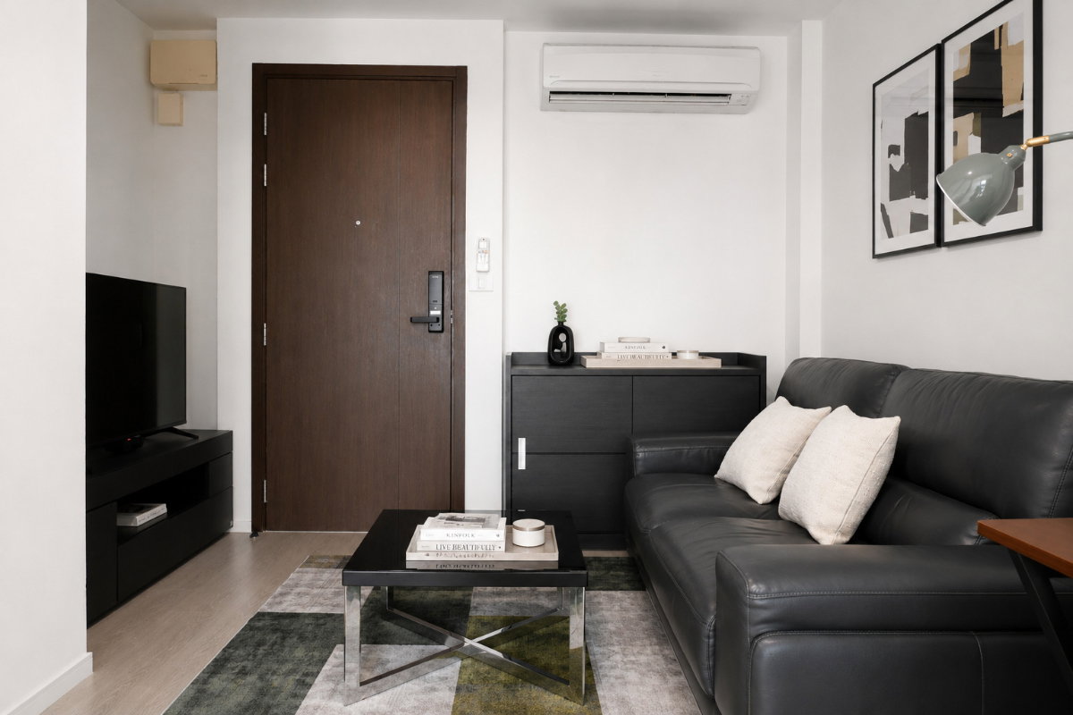 picture 🔥 Rhythm Sathorn - Narathiwas, 21st floor, only 33,000 THB ✨ 1 bedroom, 40 sq.m., ready to move in. - 7/13