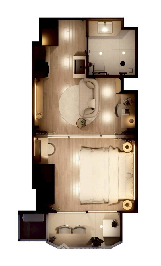 รูป คอนโด 1-ห้องนอน ที่ ฮิลล์ไซด์คอนโดมิเนียม 3 ใกล้ นิมมานเหมินท์ (ID 3024666) - รูปที่ 18/18