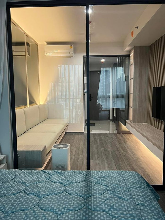 รูป Ideo Chula Samyan【𝐒𝐄𝐋𝐋 & 𝐑𝐄𝐍𝐓】🔥ห้องมินิมอล สไตล์มูจิ อบอุ่นมาก เฟอร์/เครื่องครบจบ ใกล้MRTสามย่าน 🔥 ติดต่อไลน์ไอดี: @hacondo - รูปที่ 5/10