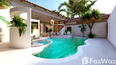 Houses for sale Surat Thani : Leasehold Offplan Balinese Pool Villas in Maenam 6458320