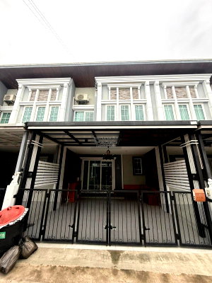Townhouses for rent Samut Prakarn : For Rent Townhouse/Townhome  , Golden Town Sukhumvit - Bearing BTS Station , Samrong , Phra Pradaeng , Samut Prakarn , CX-126843 ✅ Live chat with us ADD LINE @connexproperty ✅