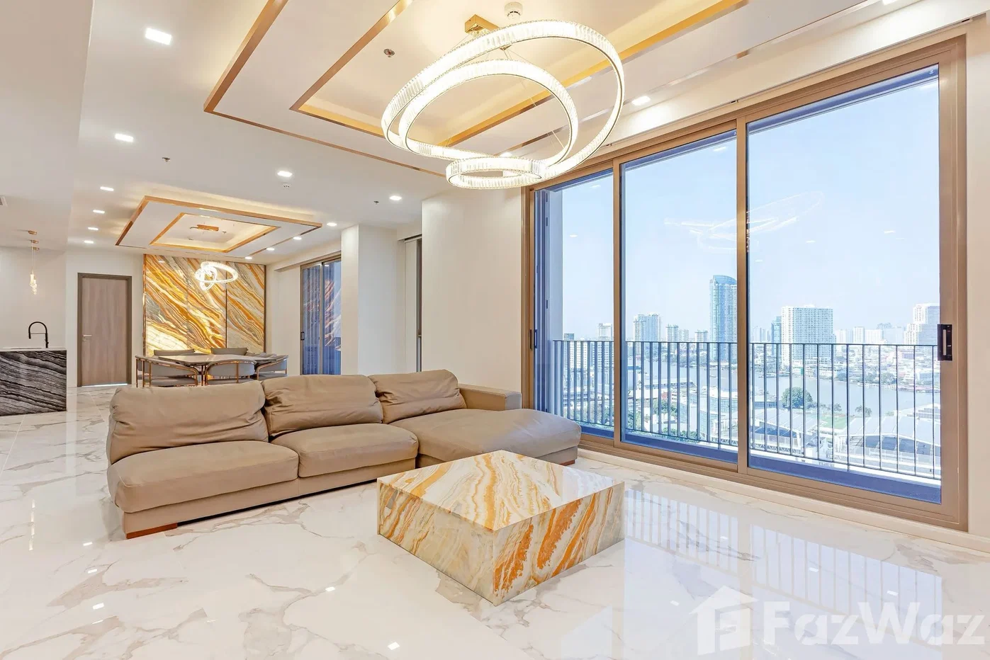 รูป คอนโดให้เช่า 3 ห้องนอน ในโครงการ ริทึ่ม เจริญกรุง พาวิลเลี่ยน 6492655 - รูปที่ 10/14