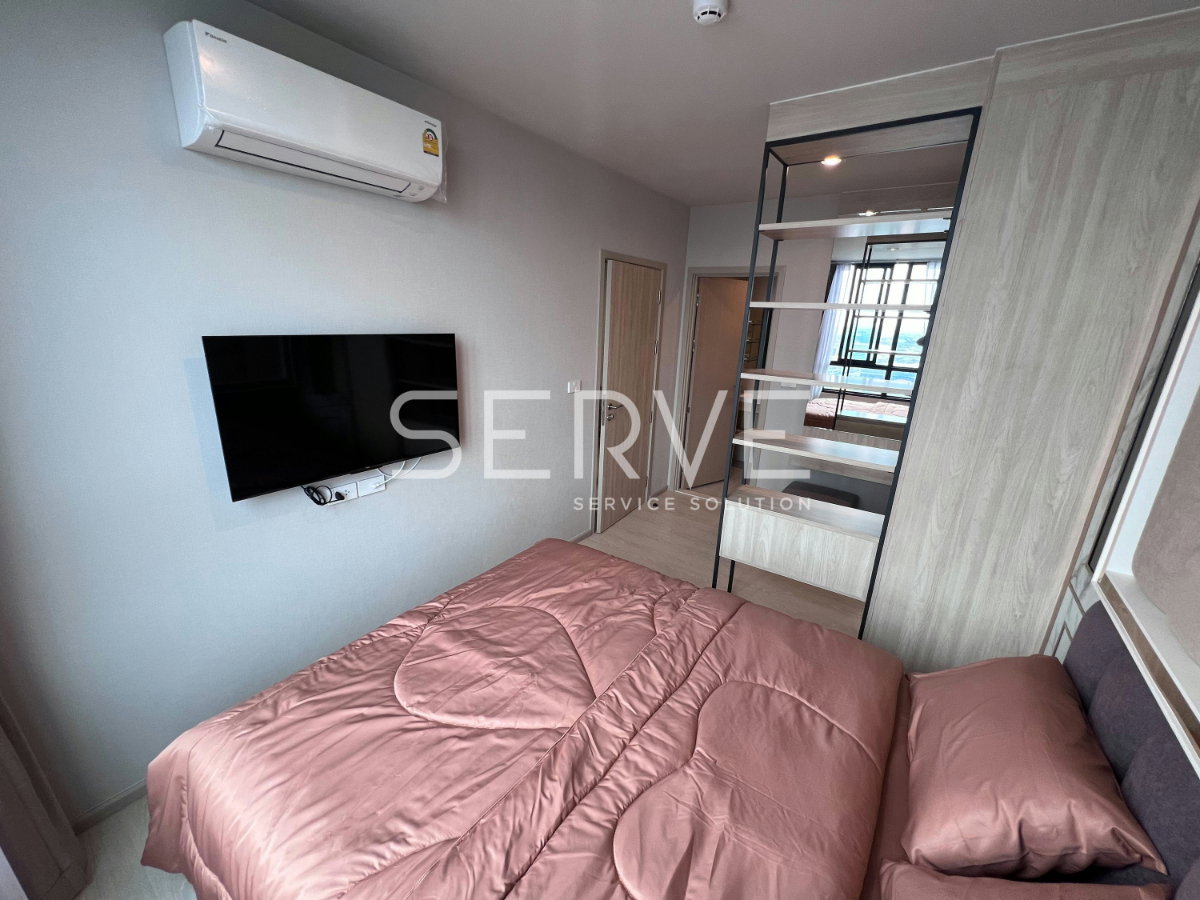 รูป 🔥ห้องกว้าง 1นอน ตกแต่งสวย ชั้นสูง วิวดีมาก เฟอร์แน่น พร้อมเข้าอยู่ คอนโดใหม่ทำเลดีๆ เดิน20ก้าว ถึง เมกาบางนา @ NUE Mega Plus Bangna - รูปที่ 2/7