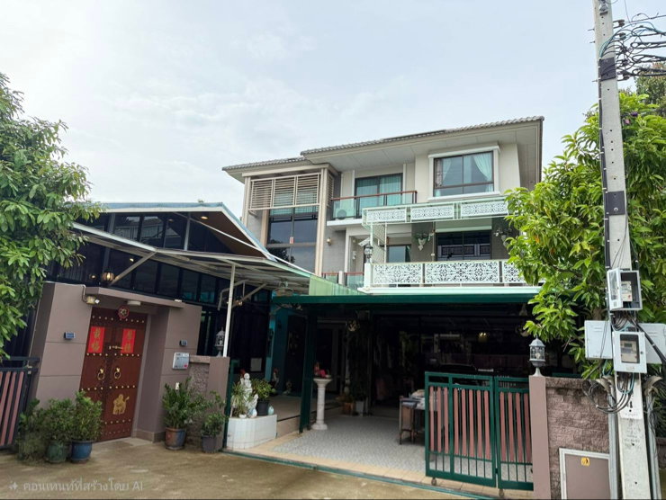 รูป ขายด่วน บ้านหรูเดี่ยว 3 ชั้น หลังริม,หลังมุม -แบบบ้านสไตล์ Prelite -Luxury Buit in ทั้งหลัง -โครงการ ภัสสร-สรงประภา (ดอนเมือง) - รูปที่ 5/36
