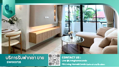 ขายคอนโด : ขายคอนโด Eastwood Park Onnut 36 (อีสท์วูดพาร์ค อ่อนนุช 36 คอนโด ) ใกล้ BTS อ่อนนุช ตกแต่งสวย เฟอร์นิเจอร์ครบ -SW003725