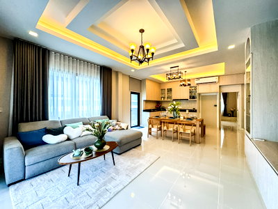 Houses for sale Chonburi : Fully Furnished 3 Bedroom House for Sale Nong Prue East Pattaya