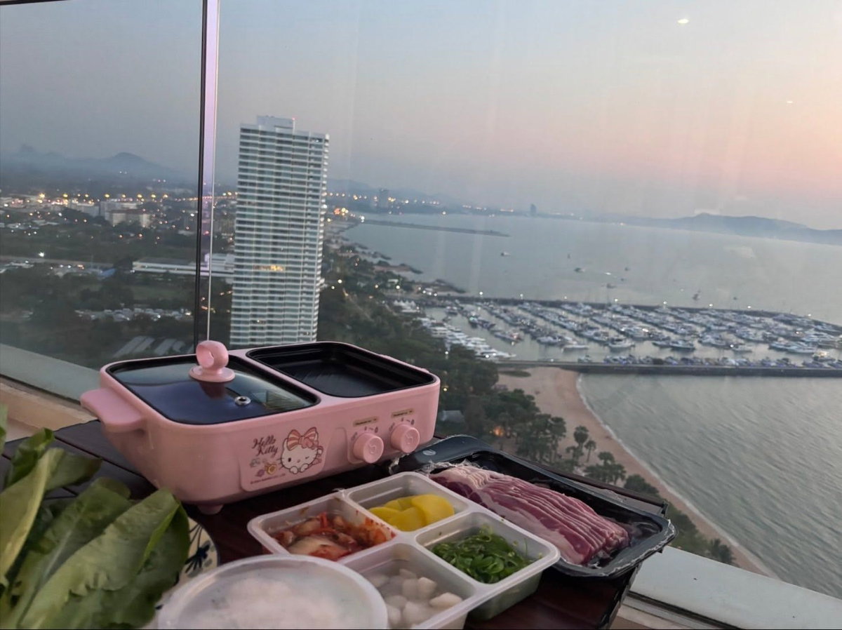รูป ให้เช่า (condo for rent) White Sand Beach Pattaya , 1 Bedroom ,  Sea View  (CPT025) - รูปที่ 2/7