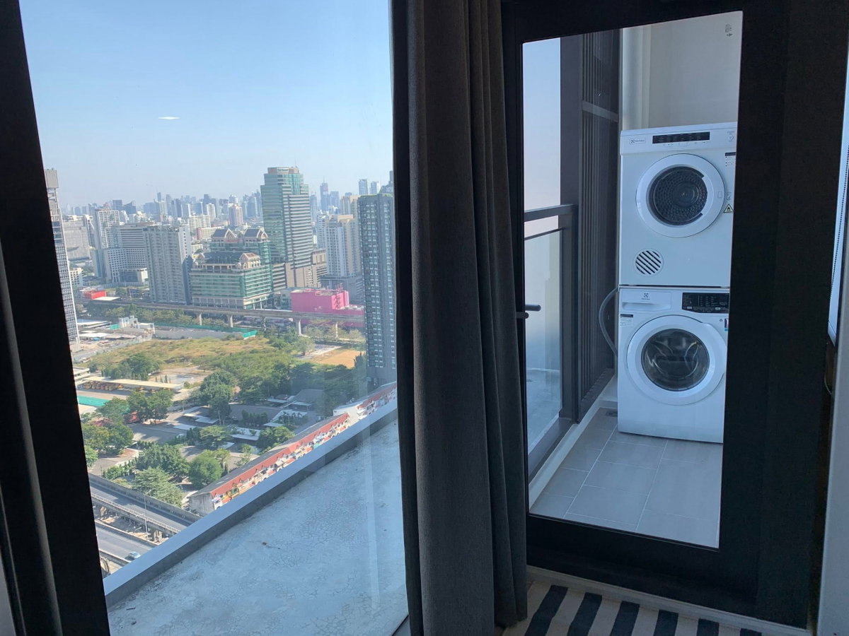 รูป RS6599 ให้เช่า Chewathai Residence Asoke ห้องกึ่ง Duplex ชั้นสูง ใจกลางอโศก ใกล้ MRT พระราม 9 - รูปที่ 6/12