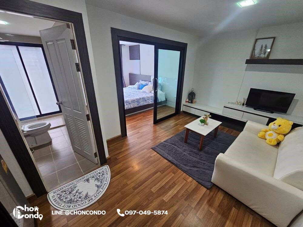 รูป Living Avenue ตึกD ชั้น3 บางแสน ---------ห้องมุม---------Tel 097-049-5874 (Line: @choncondo มี@ด้วย) - รูปที่ 7/13