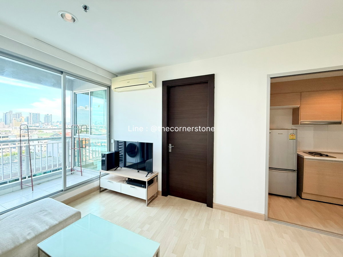 picture For Rent “ 𝐑𝐡𝐲𝐭𝐡𝐦 𝐑𝐚𝐭𝐜𝐡𝐚𝐝𝐚 “ 1 Bedroom 1 Bathroom 46 Sq.m. Near MRT-Ratchadapisek - 4/8
