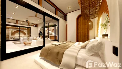 Houses for sale Ko Samui Surat Thani : Leasehold Offplan Balinese Pool Villas in Maenam 6489459