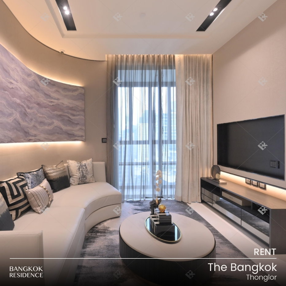 รูป เช่าคอนโด 🌆 The Bangkok Thonglor 2นอน 85.61ตร.ม. 99.9K💎 ห้องนอน ฟังก์ชันลงตัว ตกแต่งครบ ใกล้ BTS ทองหล่อ  - รูปที่ 1/10