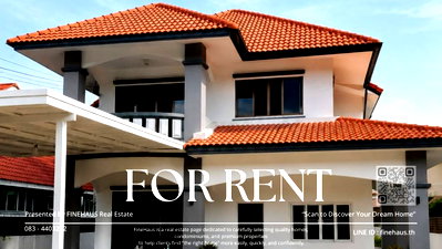 เช่าบ้านเดี่ยว การประปาส่วนภูมิภาค เชียงใหม่ : R-136 บ้านสวนหลังใหญ่ โซนรวมโชค เลี้ยงสัตว์ได้📍พิมุกต์ 1 สำหรับคนที่กำลังมองหาบ้านพื้นที่กว้าง พร้อมสวนส่วนตัว ในทำเลเมืองเชียงใหม่