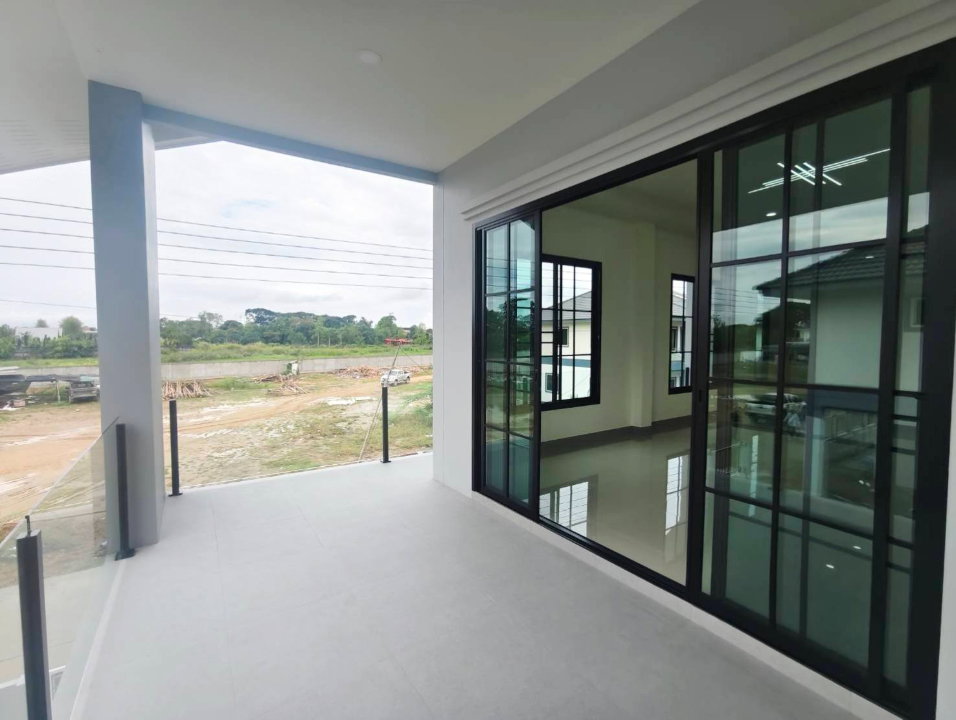 รูป ขายบ้านเดี่ยว สร้างใหม่ 2 ชั้น หลังใหญ่ หนองจ๊อม-สันทราย โลเคชั่นดี เดินทางสะดวก ใกล้ CentralFestival ไม่มีค่าส่วนกลาง-SW003720 - รูปที่ 7/20
