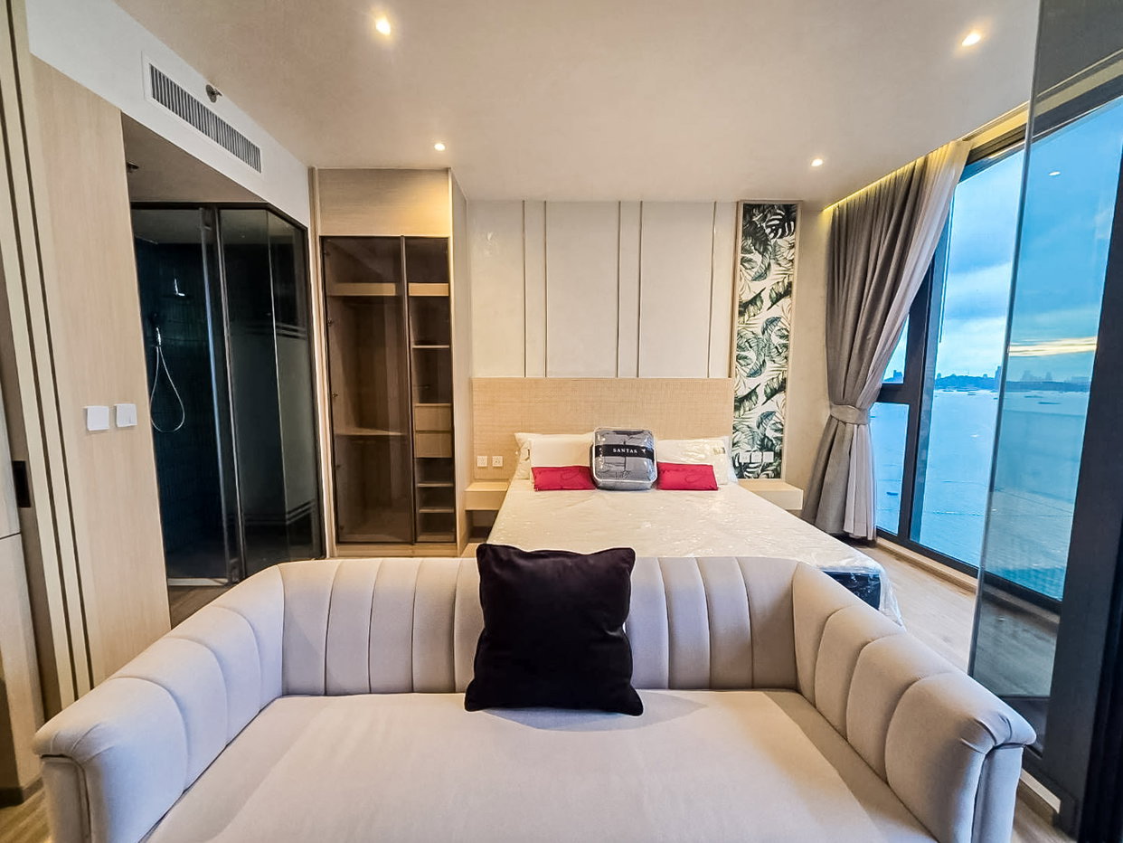 รูป Arom Wongamat 1 Bedroom Condo for Rent High Floor Sea View - รูปที่ 6/11