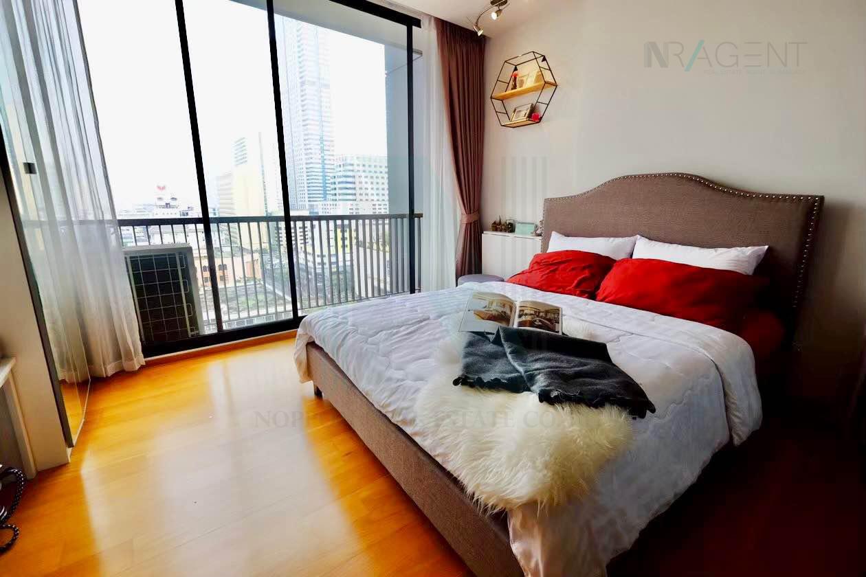 รูป 🎊 ให้เช่าคอนโด โนเบิล รีโว สีลม อาคาร 1 ชั้น 12 1 ห้องนอน ขนาด 34 ตรม ใกล้ เซ็นทรัล สีลม คอมเพล็กซ์ - รูปที่ 4/8