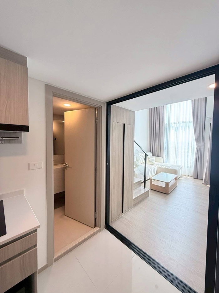 รูป ✨ ปล่อยเช่าห้องหายาก! คอนโด 2 ชั้น เพดานสูงสเปซพรีเมียม Origin Play Bangkhunnon ✨ห้องแบบ 1 Bedroom Duo Space ☀️ - รูปที่ 2/9