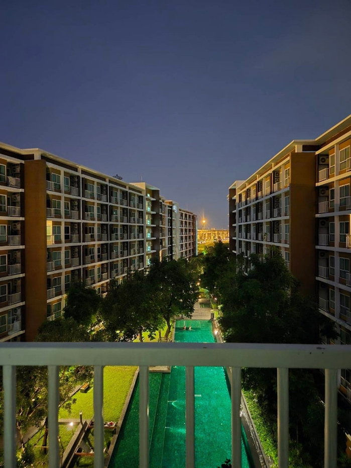 รูป ให้เช่า🚝 We condo เอกมัย-รามอินทรา เฟอร์ฯ ครบ ราคาดี เป็นสัดส่วน วิวสระ 📱Line: @promptcondo - รูปที่ 9/39