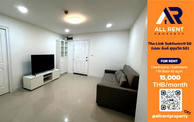 Condos for rent : 🔥 The Link Sukhumvit 50 - Large room starting at only 15,000 THB ✨ 1 bedroom, 42 sq.m., ready to move in.