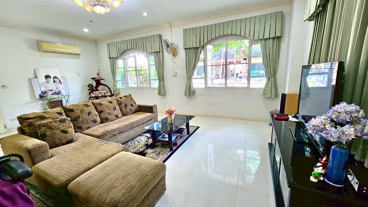 รูป ขายบ้านเดี่ยวหรู ริมทะเลสาบ : หมู่บ้านกฤษดานคร 20 ปิ่นเกล้า-กาญจนาภิเษก *บ้านเลขมังกร* ใกล้ The Paseo กาญจนา - รูปที่ 11/23