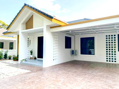 บ้านเดี่ยว สารภี เชียงใหม่ : บ้านเดี่ยวชั้นเดียวสร้างใหม่ พร้อมเข้าอยู่ ทำเลหนองแฝก #สารภี ราคาเพียง 2.69 ล้านบาท   #CSRP101297
