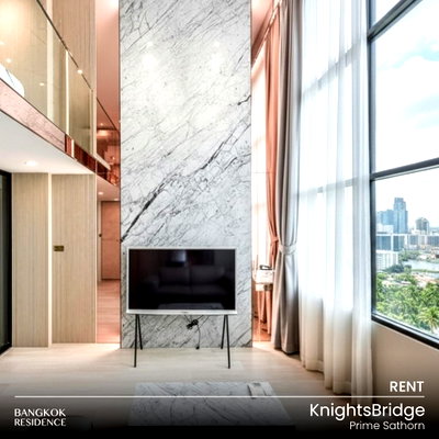 คอนโดให้เช่า : เช่าคอนโด 💎 KnightsBridge Prime Sathorn 1นอน 37ตร.ม. 31k 🛋️ ห้องสวยเฟอร์ครบ ใกล้ BTS ช่องนนทรี  