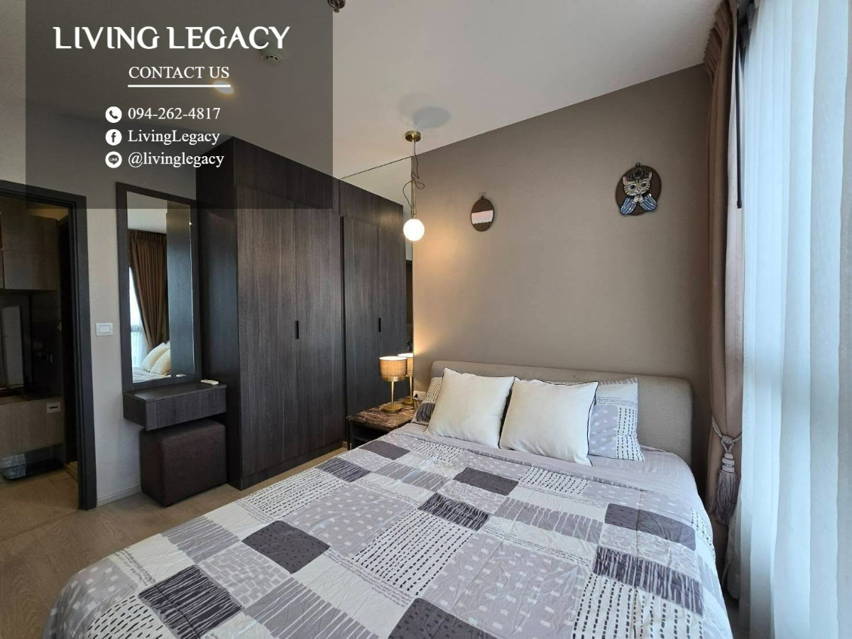 รูป SY2WDT เช่าด่วน คอนโด Elio Del Nest 32 ตร.ม. ชั้น 12 | 1 นอน 1 น้ำ | 16,000 บาท/เดือน | LINE: @livinglegacy - รูปที่ 3/10