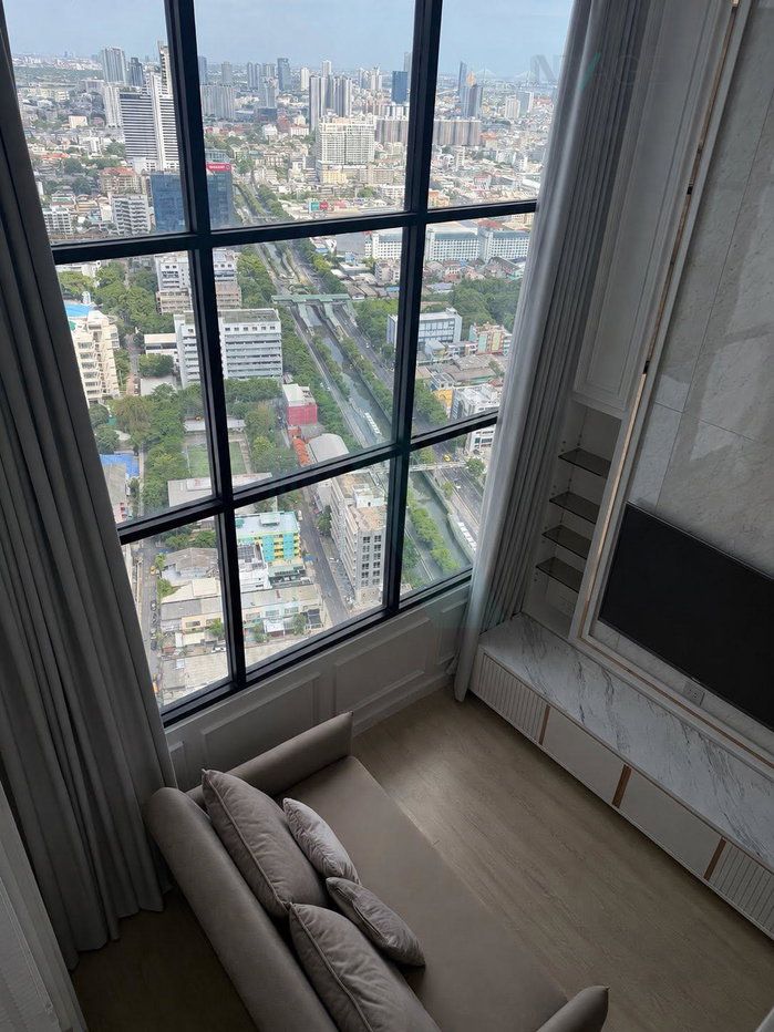 รูป 📌 ให้เช่าคอนโด ไนท์บริดจ์ ไพร์ม สาทร อาคาร 1 ชั้น 42 Duplex ขนาด 37 ตรม ใกล้ Empire Tower - รูปที่ 2/8