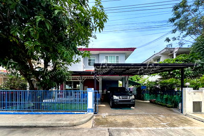 บ้านเดี่ยว บิ๊กซี บางใหญ่ : ชลลดา วัดลาดปลาดุก หน้าบ้านไม่ชนใคร ต่อเติมครบ ใกล้รถไฟฟ้าสายสีม่วง