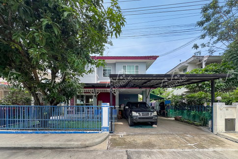 ชลลดา วัดลาดปลาดุก หน้าบ้านไม่ชนใคร ต่อเติมครบ ใกล้รถไฟฟ้าสายสีม่วง