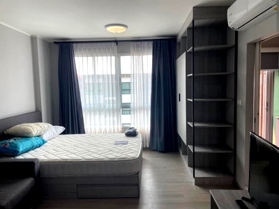 คอนโดให้เช่า : ด่วนๆ ปล่อยเช่า D condo กำแพงแสน พร้อมเข้าต้น กรกฎาคม 2569 ห้องตึกB 