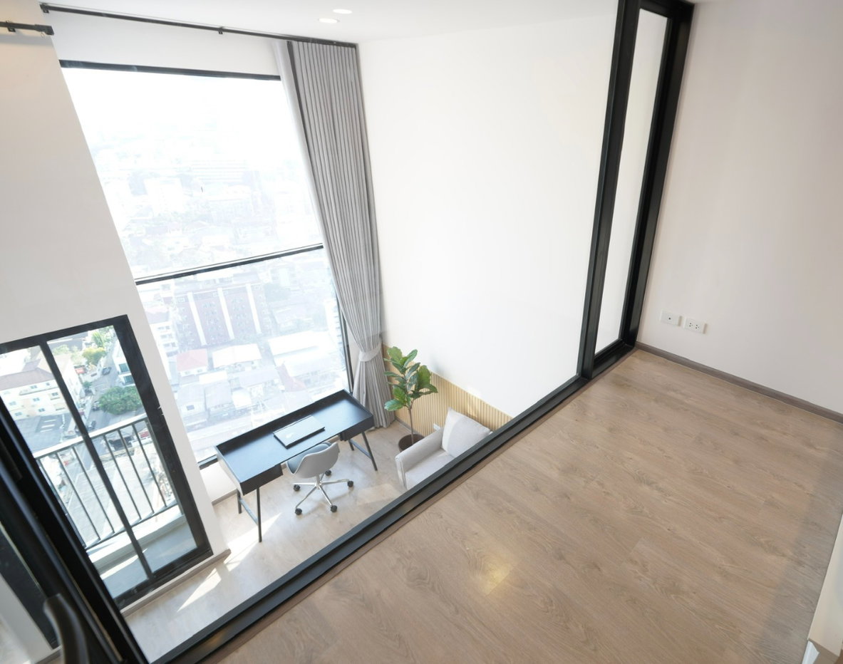 รูป 🔥 ให้เช่า คอนโด 1 Bedroom Duo Space 🔥  ใจกลางห้วยขวาง I Soho Bangkok Ratchada✨  - รูปที่ 16/17