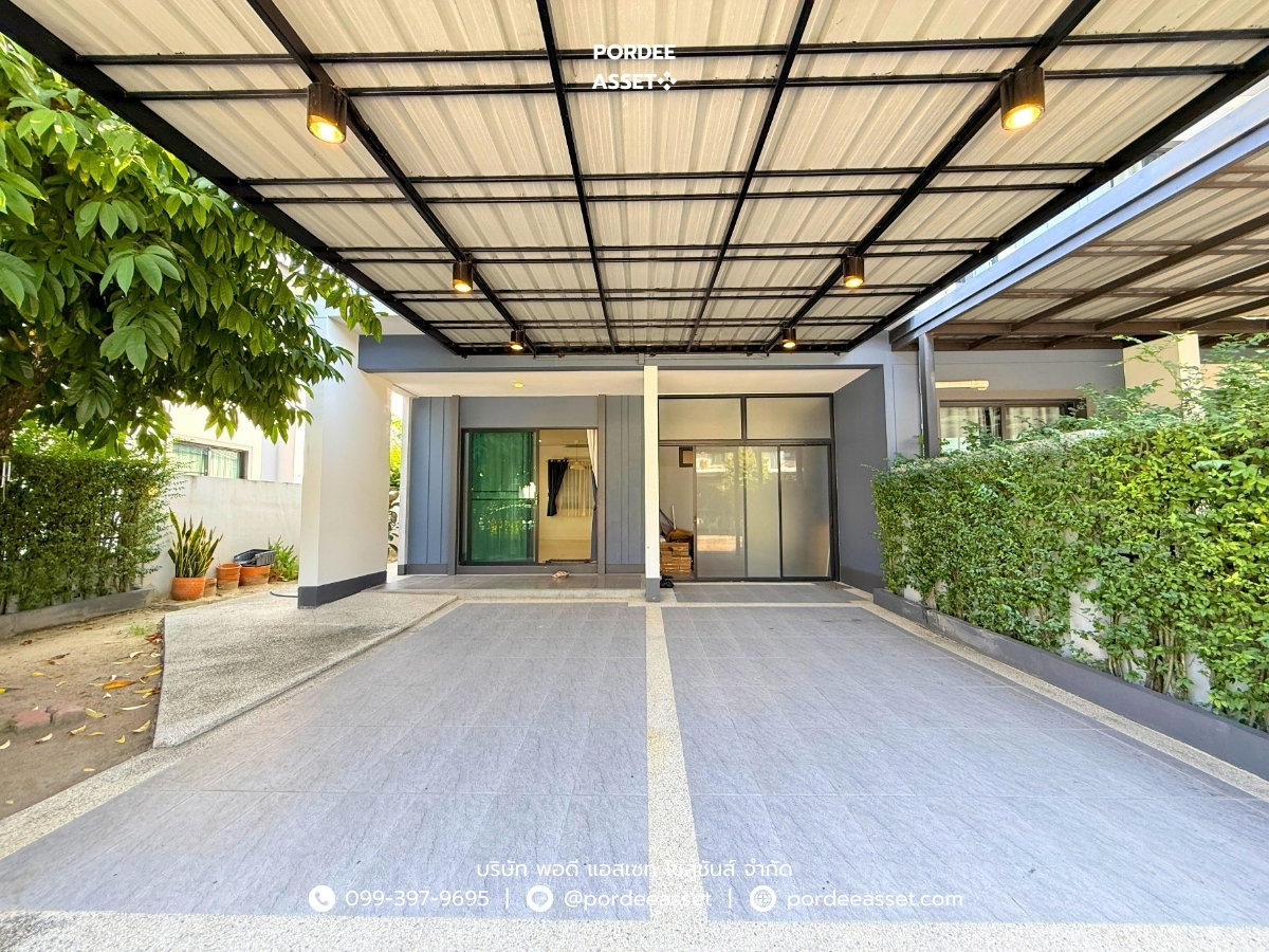 รูป ขาย!! บ้านแฝด คณาสิริ ศาลายา-ปิ่นเกล้า ( ขนาด 35 ตร.ว.หลังบ้านไม่ชนใคร ) ซ.ถนนสำเร็จพัฒนา บางกรวย นนทบุรี : Kanasiri Salaya - Pinkla - รูปที่ 2/28