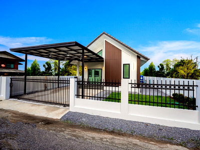 Houses for sale Chiang Mai Outer Ring Road : Brand-New Single-Storey House for Sale