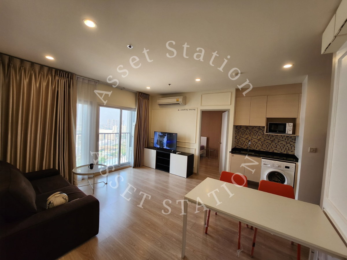 รูป 🏢ให้เช่าห้องหรู Noble Revolve Ratchada ห้องกว้างเป็นสัดส่วน ใกล้MRT เพชรบุรี 💎✨ - รูปที่ 2/4