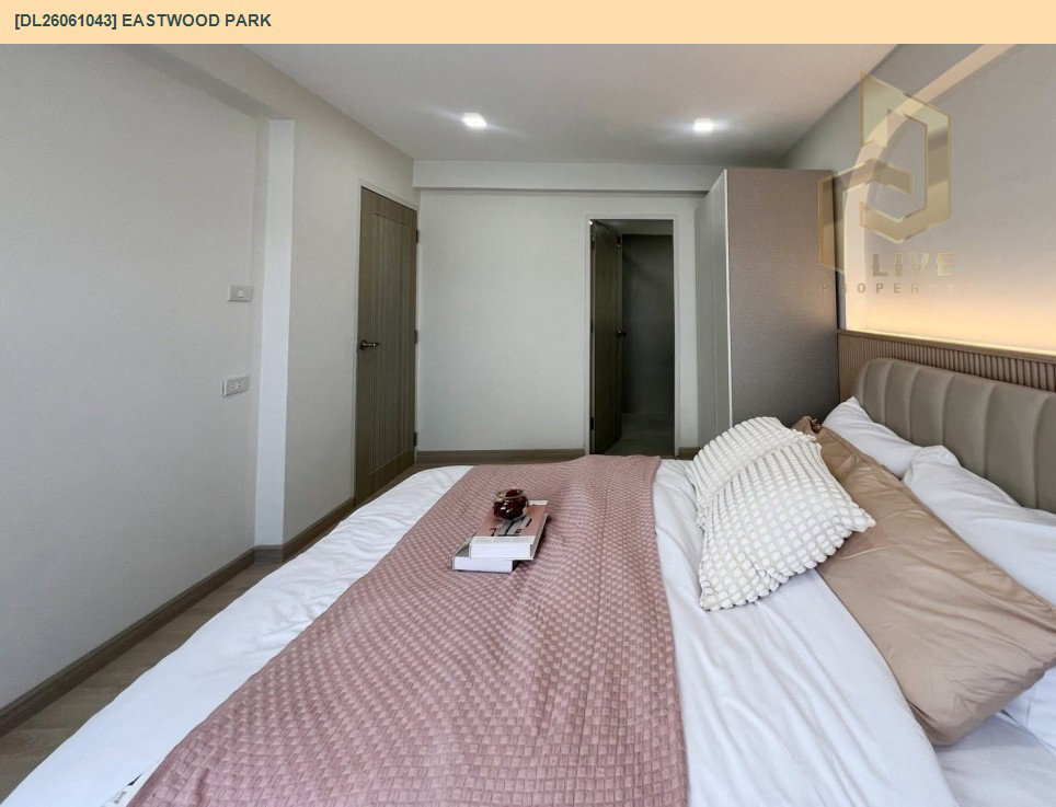 รูป DL26061043 ขายคอนโด อีสท์ วูด พาร์ค (Eastwood Park) ใกล้ - พร้อมเข้าอยู่ โทรด่วน 0638692663 LineID @952jdxxk - รูปที่ 10/13