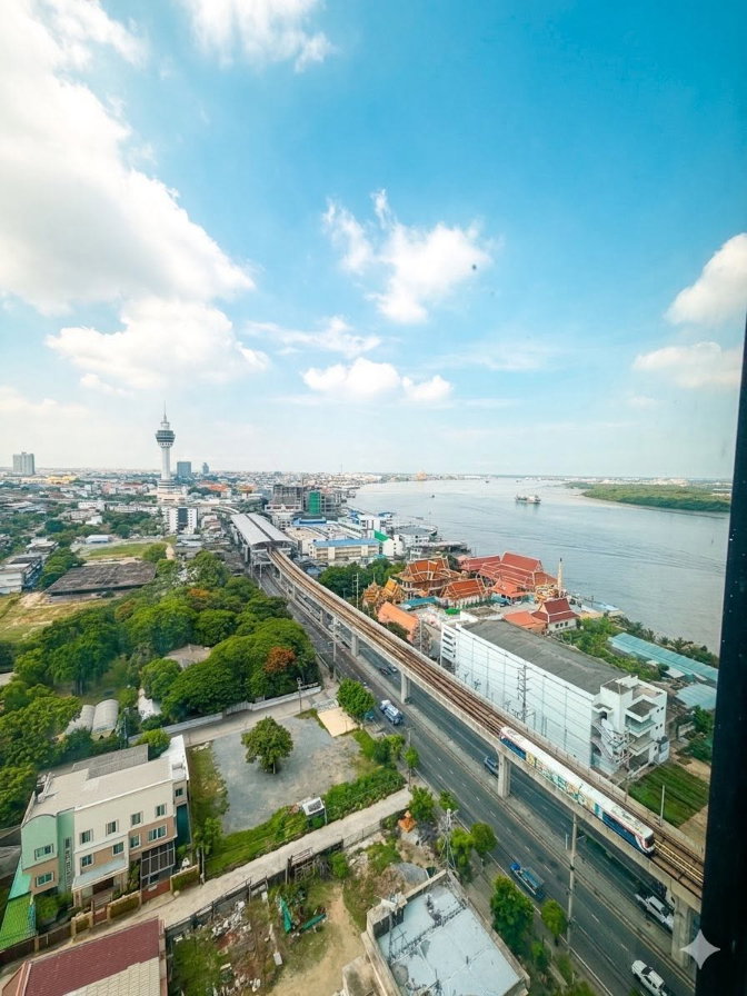 รูป 🔥 ขาย คอนโดไนท์บริดจ์ สกาย ริเวอร์ โอเชี่ยน (KnightsBridge Sky River Ocean) | ใกล้ BTS ปากน้ำ - รูปที่ 3/5