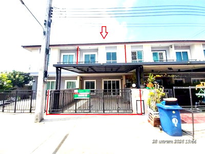 Townhouses for sale Bangkok : TOWN HOUSE 22.8 Sq.w. Nong Chok Bangkok for 2.2M