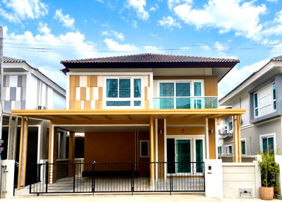 เช่าบ้านเดี่ยว เชียงใหม่ : 🏡 บ้านให้เช่า บ้านเดี่ยว 2 ชั้น ในโครงการคุณภาพ ใกล้สนามบินเชียงใหม่ โซนแม่เหียะ บรรยากาศเงียบสงบ ปลอดภัย รปภ. 24 ชม.