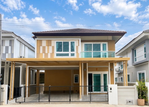 🏡 บ้านให้เช่า บ้านเดี่ยว 2 ชั้น ในโครงการคุณภาพ ใกล้สนามบินเชียงใหม่ โซนแม่เหียะ บรรยากาศเงียบสงบ ปลอดภัย รปภ. 24 ชม.