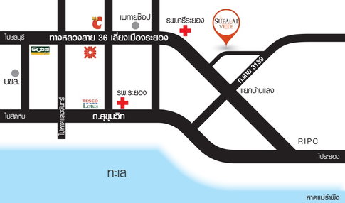 เช่าบ้าน โครงการใหม่ศุภาลัยวิว ระยอง