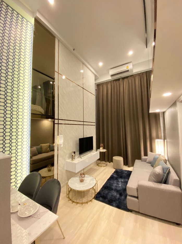 รูป ขายด่วน 🔥 Knightsbridge Prime Sathorn 🔥 ห้องDuplex เฟอร์นิเจอร์ และ เครื่องใช้ไฟฟ้าครบ ใกล้ BTS ช่องนนทรี - รูปที่ 9/10