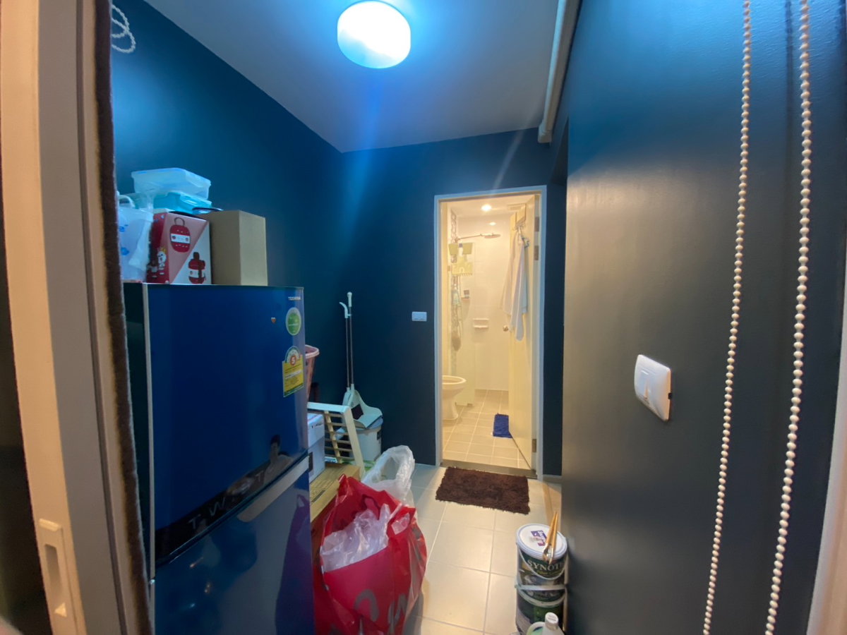 รูป ขายห้องสภาพดี เครื่องปรับอากาศ 2 ตัว UNIO จรัญ3 (กั้น1 นอน) 28 ตรม ตึก H ชั้น 5 ใกล้ MRT ท่าพระ - รูปที่ 6/14