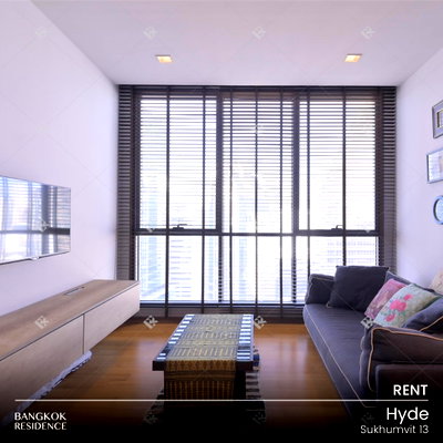 Condos for rent : Rental Condo 💎 Hyde Sukhumvit 13, 2BR 77 sqm 52K 🚈 Stunning Skytrain View, BTS Nana 